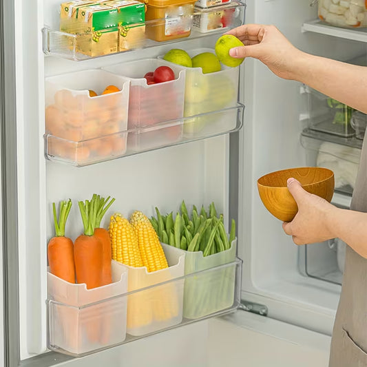 Multipurpose Fridge and Home Organiser Containers (Pack of 6)